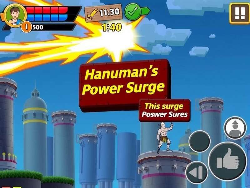 Hanuman S Power Surge Gameplay